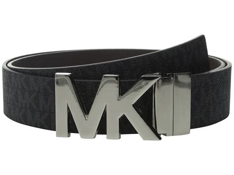 michael kors reversible mens belt|signature reversible logo buckle belt.